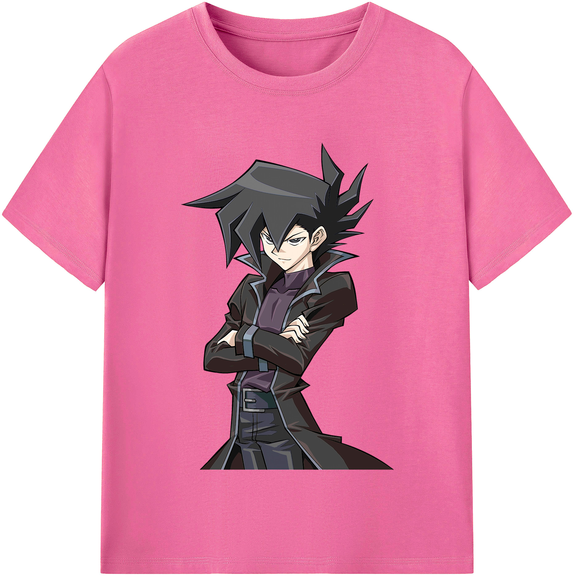 （画像用） 遊☆戯☆王 Yu-Gi-Oh! レディースカジュアルプリントTシャツ（綿100％）
